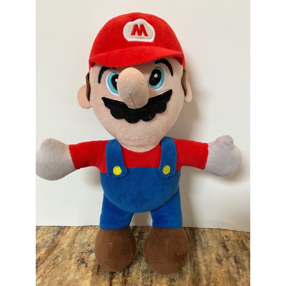Nintendo Super Mario Plush Stuffed Animal Toy Red Hat Collectible